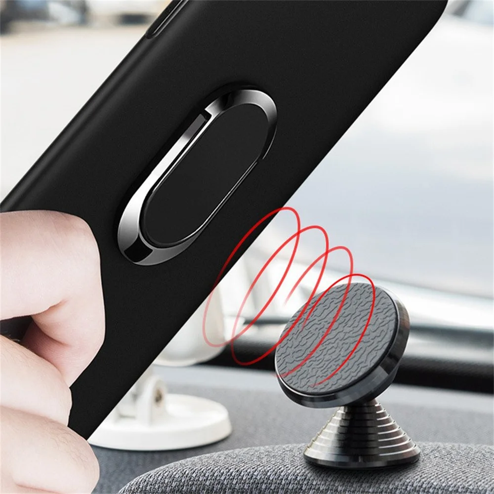 Black Universal Car Magnetic Mount Magnet Mobile Phone Ring Holder Adhesive Rotating Finger Ring Stand Grip Office Accessories
Black Universal Car Magnetic Mount Magnet Mobile Phone Ring Holder Adhesive Rotating Finger Ring Stand Grip Office Accessories