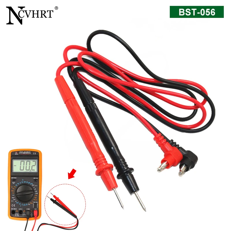 1Pair Universal Digital Multimeter Meter Needle Tip Multi Meter Tester Lead Probe Wire Cable Plumber Tools Home Test Leads
1Pair Universal Digital Multimeter Meter Needle Tip Multi Meter Tester Lead Probe Wire Cable Plumber Tools Home Test Leads