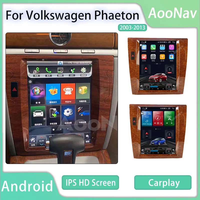 Car Radio For Volkswagen Phaeton 2003 2004 2005-2013 Navigation GPS Tesla AUTO Tape Recorder With Touch Screen
Car Radio For Volkswagen Phaeton 2003 2004 2005-2013 Navigation GPS Tesla AUTO Tape Recorder With Touch Screen