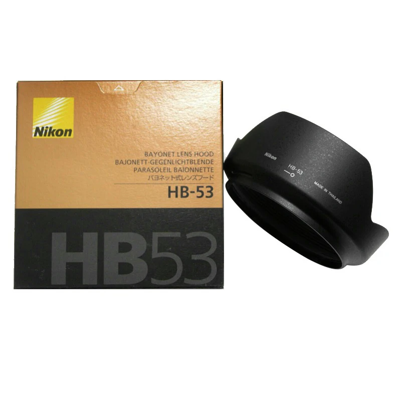 

New Original Lens Hood Nikon HB-53 HB53 for AF-S NIKKOR 24-120mm 1:4G ED VR 24 120 F/4 77mm Camera Accessories