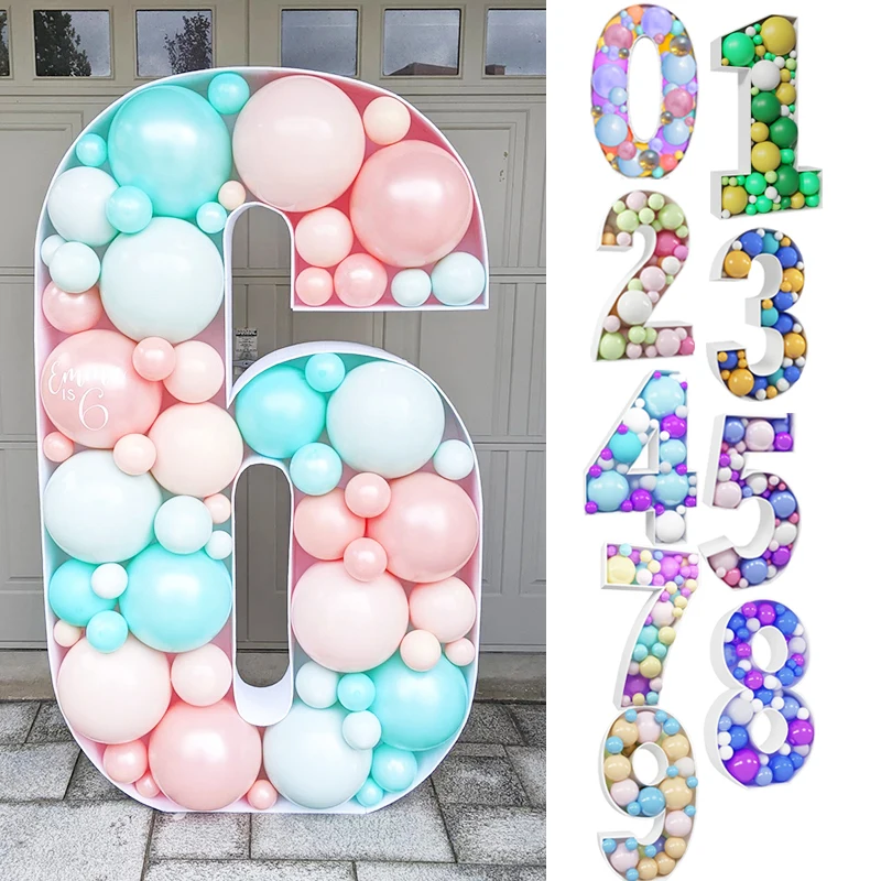 73cm Blank Giant Number Balloon Filling Box Mosaic Frame Balloons Stand Unicorn Mermaid Birthday Party Decoration Accessories
73cm Blank Giant Number Balloon Filling Box Mosaic Frame Balloons Stand Unicorn Mermaid Birthday Party Decoration Accessories