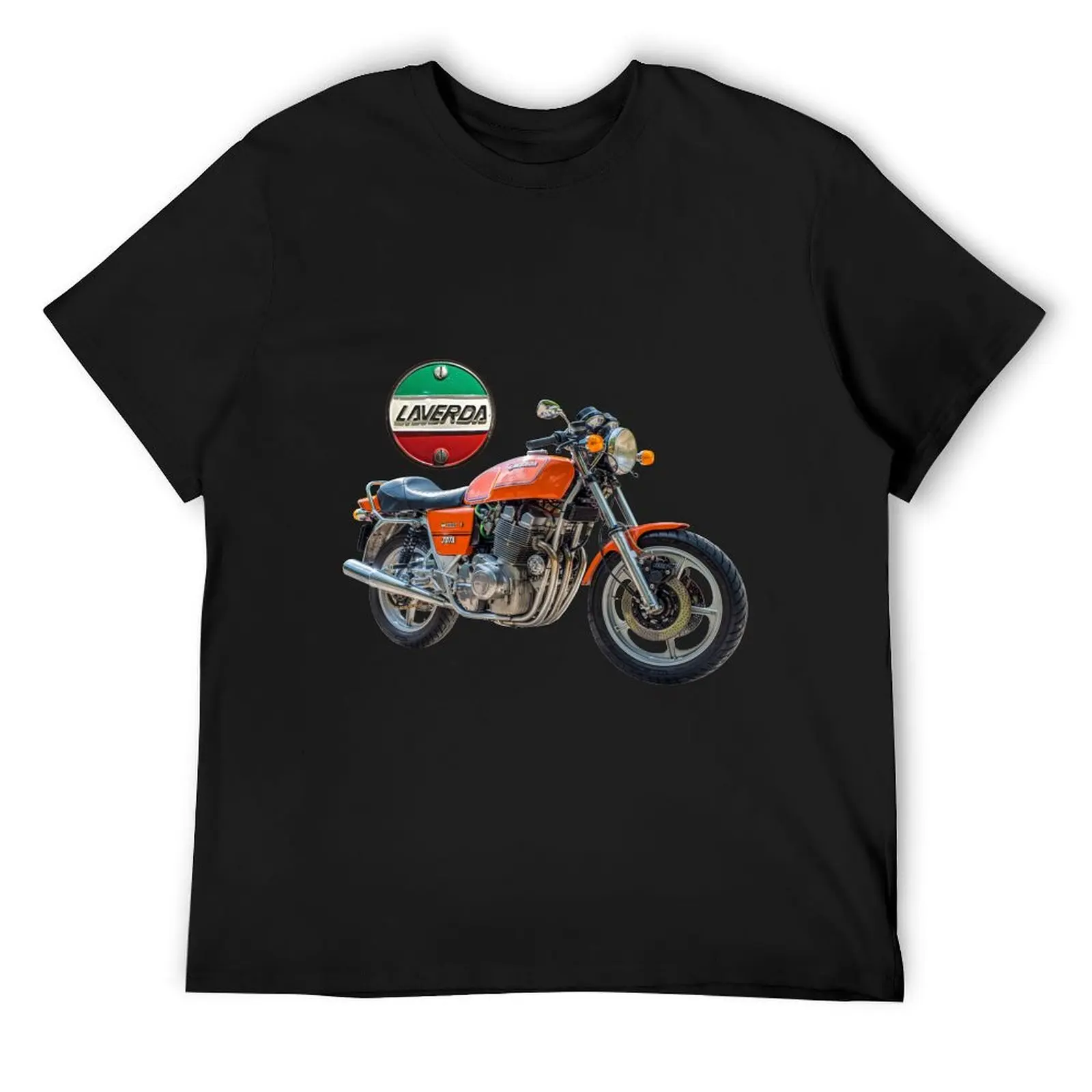 Laverda Jota-футболка с итальянским жеребеем блузка в стиле аниме мужские футболки