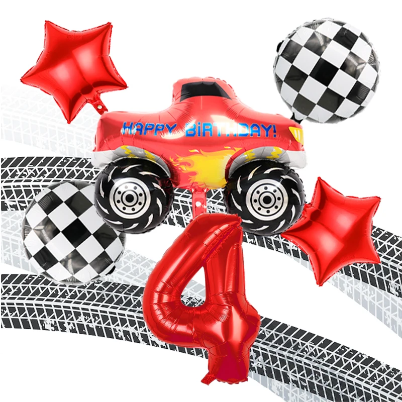 6pcs Pickup Truck Foil Balloons 32inch Red Number Birthday Party Decor Supplies Kids Toy Round Departure Flag Printed Ballon
6pcs Pickup Truck Foil Balloons 32inch Red Number Birthday Party Decor Supplies Kids Toy Round Departure Flag Printed Ballon