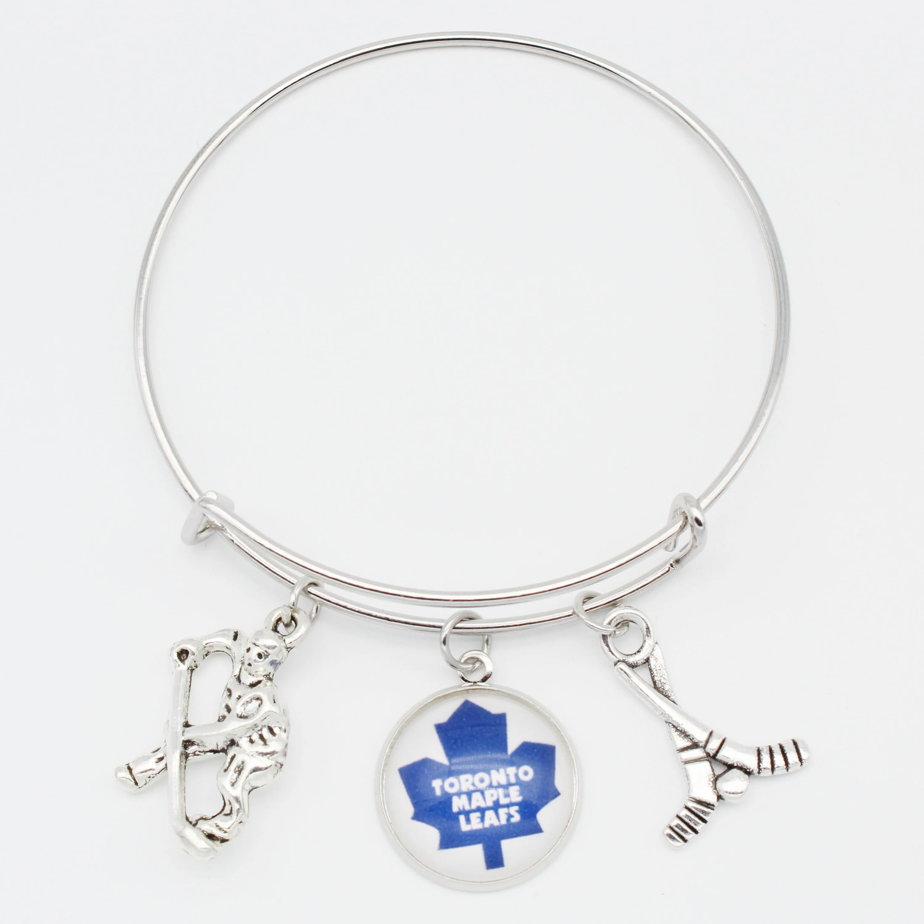 

Charms DIY US Ice Hockey Team Eastern Conference Northeast Division Toronto Maple Dangle DIY Bracelet Sports Jewelry Accessories