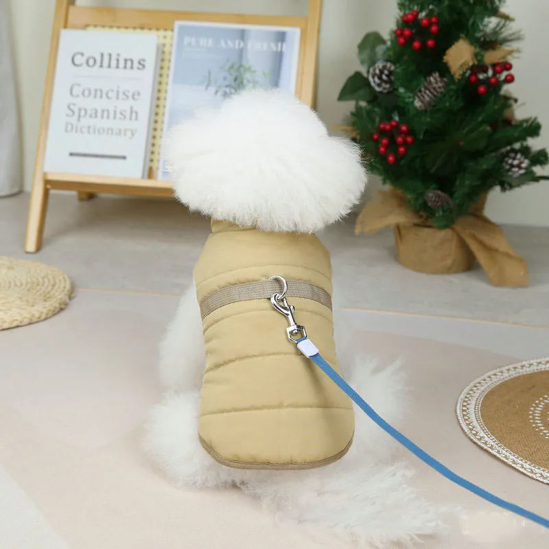Blank Warm Pet Clothes Winter Dog Jacket Sleeveless Vest For Small Dogs Dachshund Pets Outfits Puppy Cat Coat With D-Ring Bichon
Blank Warm Pet Clothes Winter Dog Jacket Sleeveless Vest For Small Dogs Dachshund Pets Outfits Puppy Cat Coat With D-Ring Bichon