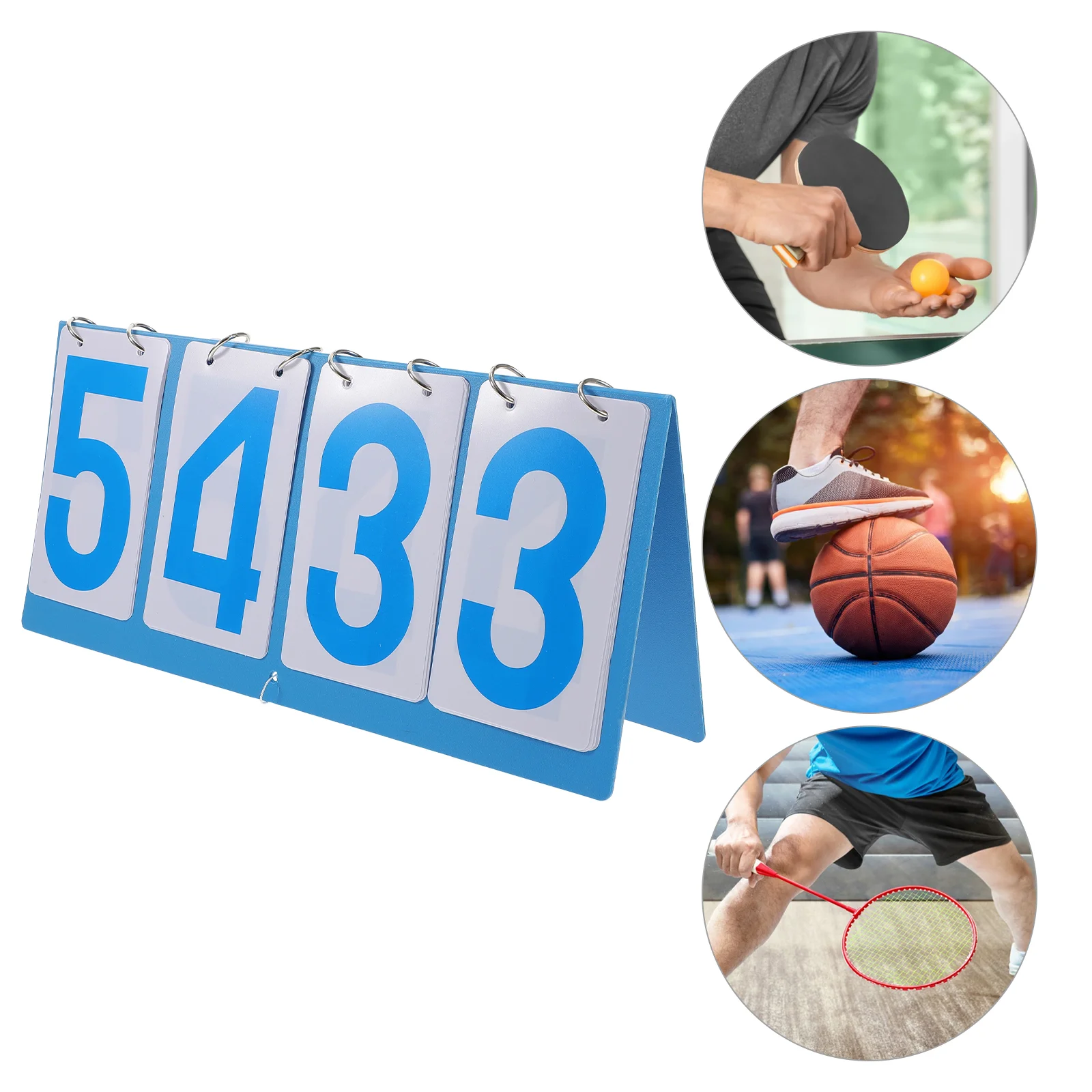 Scoreboard Sports Accessories Reusable Keeper Competition Games Flipper Supply Plastic Convenient Basketball Scorer
Scoreboard Sports Accessories Reusable Keeper Competition Games Flipper Supply Plastic Convenient Basketball Scorer