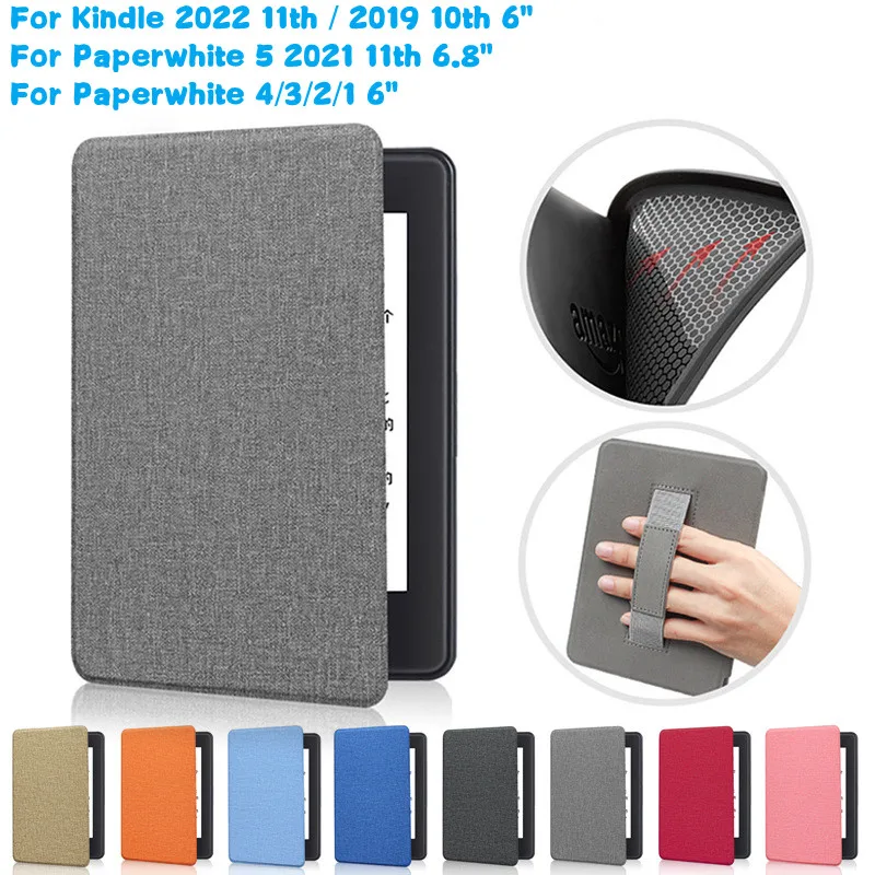 Fabric Magnetic Smart Case for All-new Kindle 2022 Release 11th Generation Paperwhite 5 2021 11th 4 3 2 Oasis 9/10th Soft Cover
Fabric Magnetic Smart Case for All-new Kindle 2022 Release 11th Generation Paperwhite 5 2021 11th 4 3 2 Oasis 9/10th Soft Cover