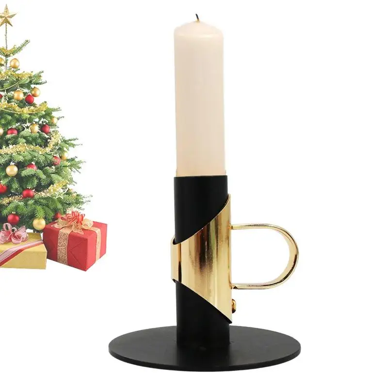 Metal Candelabra Retro Iron Simple Black Candlestick Holders For Tables Stable Glossy Home Decorations For Tables Dinning Tables
Metal Candelabra Retro Iron Simple Black Candlestick Holders For Tables Stable Glossy Home Decorations For Tables Dinning Tables