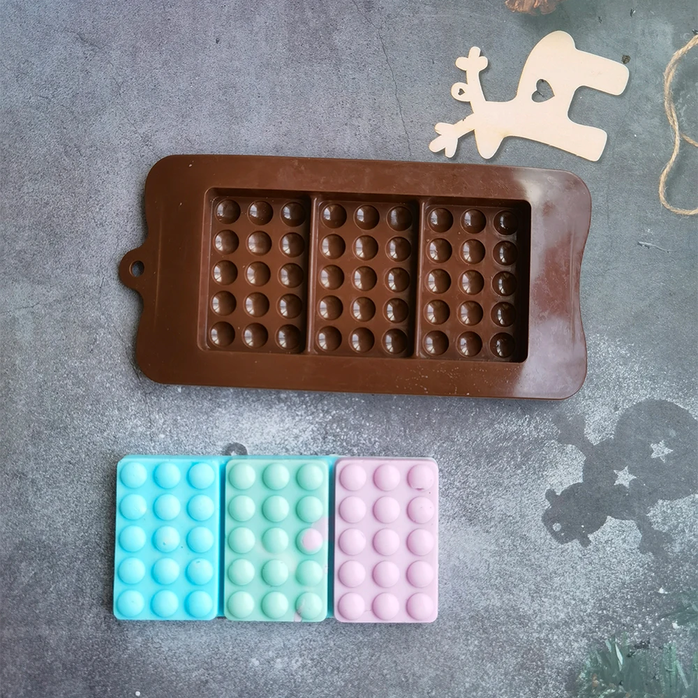 New Dot Chocolate Silicone Mold DIY Candy Pudding Dessert Mold Cake Decoration Plugin Kitchen Baking Appliance
New Dot Chocolate Silicone Mold DIY Candy Pudding Dessert Mold Cake Decoration Plugin Kitchen Baking Appliance