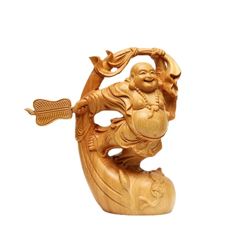 Thuja wood cloth bag Maitreya Buddha statue ,Chinese Buddha Statue Traditional hand carving Lovely home room decoration
Thuja wood cloth bag Maitreya Buddha statue ,Chinese Buddha Statue Traditional hand carving Lovely home room decoration