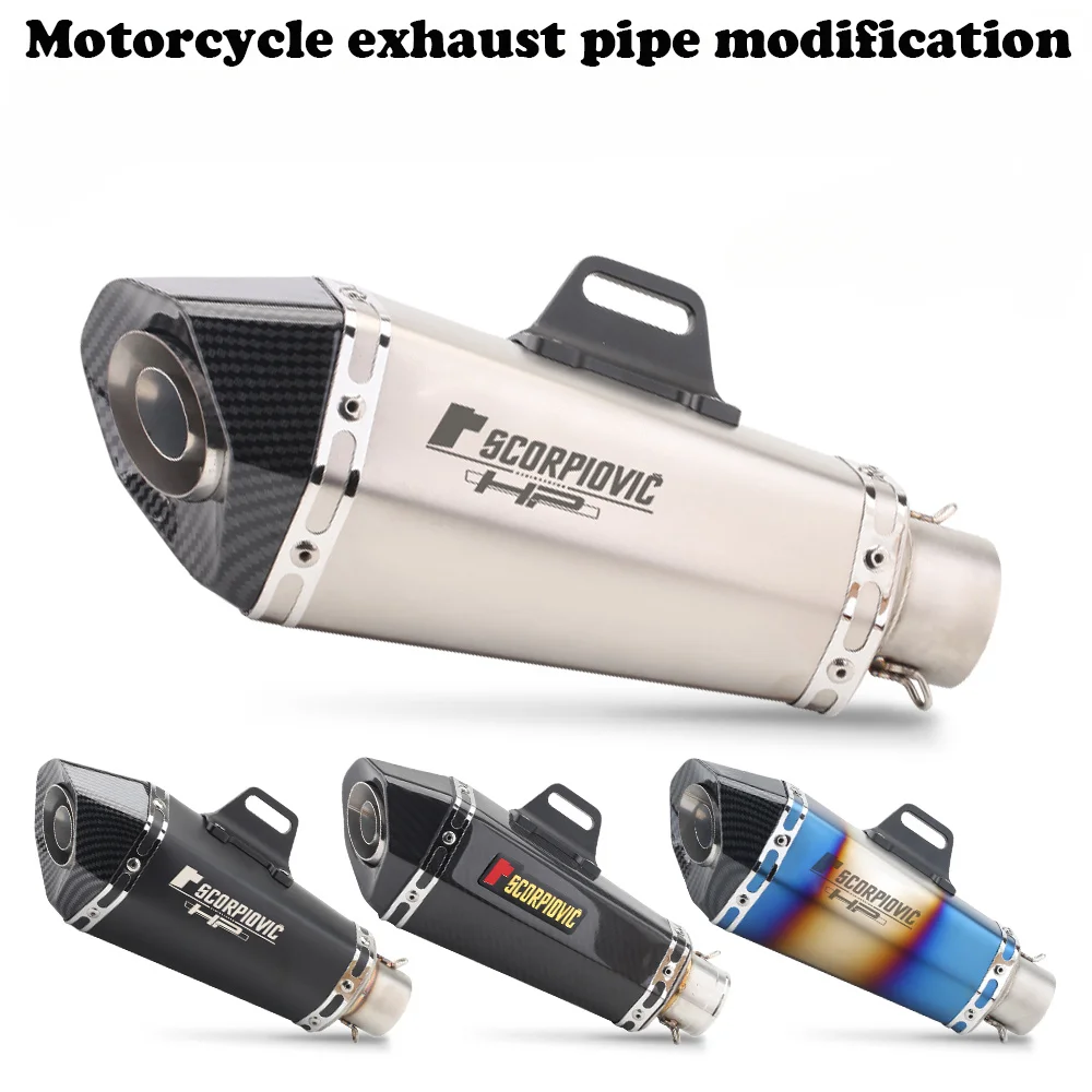 Suitable for z900 800 750 R7 Honda pcx125 General purpose 36-51mm motorcycle sport exhaust pipe with DB Killer sticker silencer
Suitable for z900 800 750 R7 Honda pcx125 General purpose 36-51mm motorcycle sport exhaust pipe with DB Killer sticker silencer