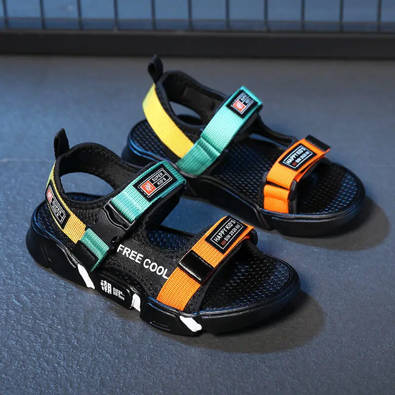 Сандалии для мальчиков и девочек, дышащие кроссовки, спортивная обувь для бега, Нескользящие, повседневная обувь
Сандалии для мальчиков и девочек, дышащие кроссовки, спортивная обувь для бега, Нескользящие, повседневная обувь