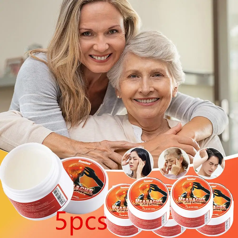 1/3/5pcs Headache Pain Relief Cream Oil Cream Insect Bites Headache Toothache Muscle Arthritis Joint Pain Body Massage Oil
1/3/5pcs Headache Pain Relief Cream Oil Cream Insect Bites Headache Toothache Muscle Arthritis Joint Pain Body Massage Oil