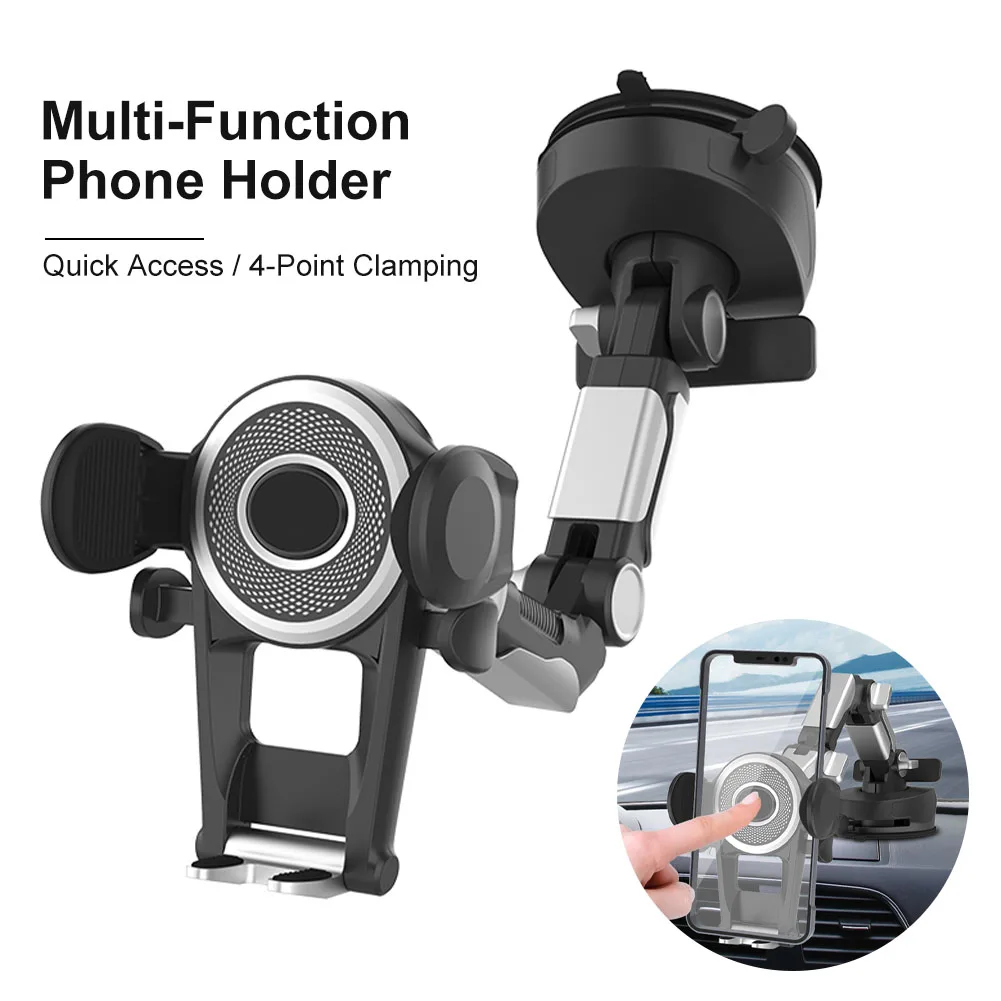 Universal Car Bracket Multifunctional Car Phone Holder Air Vent Clip Mount Mobile Phone Holder Stand Support Suction Cup Bracket
Universal Car Bracket Multifunctional Car Phone Holder Air Vent Clip Mount Mobile Phone Holder Stand Support Suction Cup Bracket