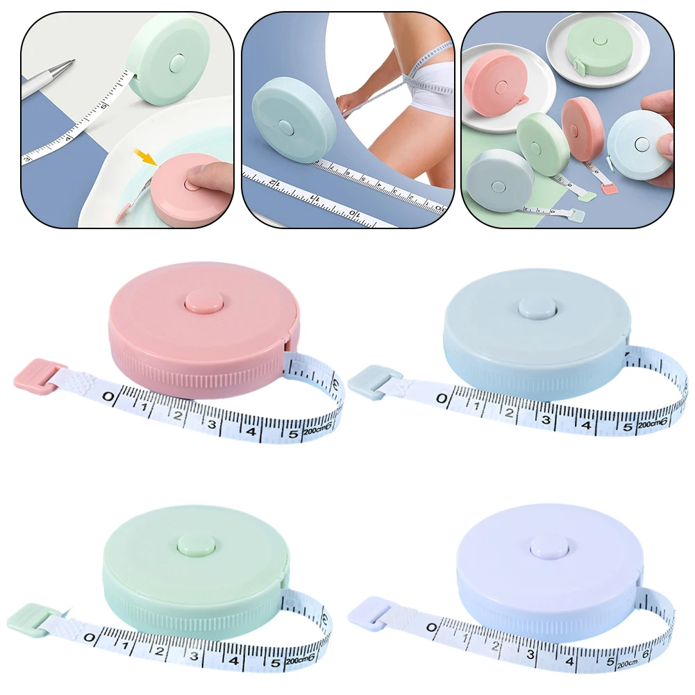 2M Tape Measure Double Scale Automatic Retractable Clothes Measuring Body Measuring Sewing Flexible Ruler Sewing Tailor Craft
2M Tape Measure Double Scale Automatic Retractable Clothes Measuring Body Measuring Sewing Flexible Ruler Sewing Tailor Craft