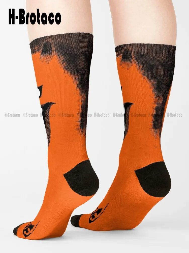 

Hausu (ハウス) Retro Japanese Horror Movie 1977 V2.0 Socks White Crew Socks Men Comfortable Best Girls Sports Custom Gift Retro Art