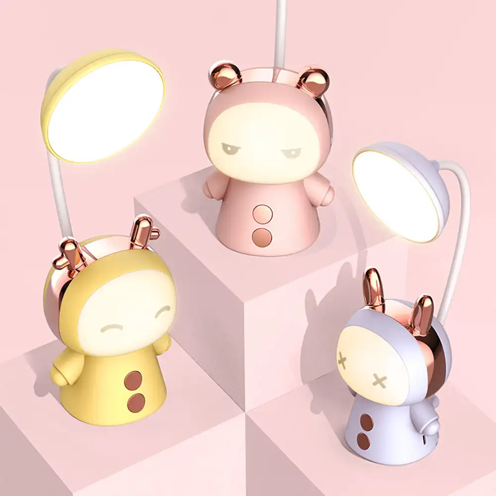 Cartoon USB Rechargeable Table Lamp Dual Light LED Lamp Student Kids Bedroom Reading Desk Lamp Night Light Home Decor
Cartoon USB Rechargeable Table Lamp Dual Light LED Lamp Student Kids Bedroom Reading Desk Lamp Night Light Home Decor