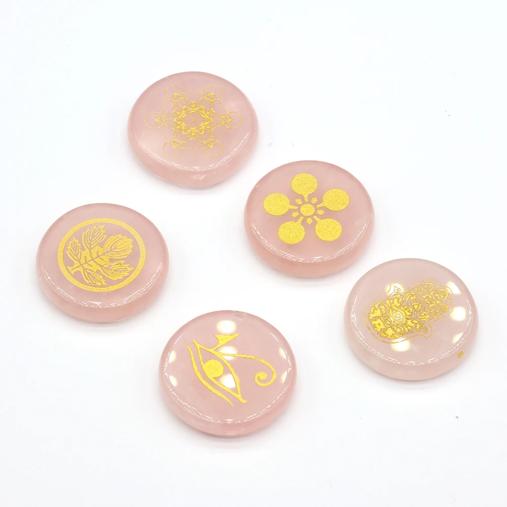 5PC Set Natural Stone Round Fine Rose Quartz Reiki Healing For Jewelry Modern Home Crafts Desktop Decoration landscape Ornaments
5PC Set Natural Stone Round Fine Rose Quartz Reiki Healing For Jewelry Modern Home Crafts Desktop Decoration landscape Ornaments