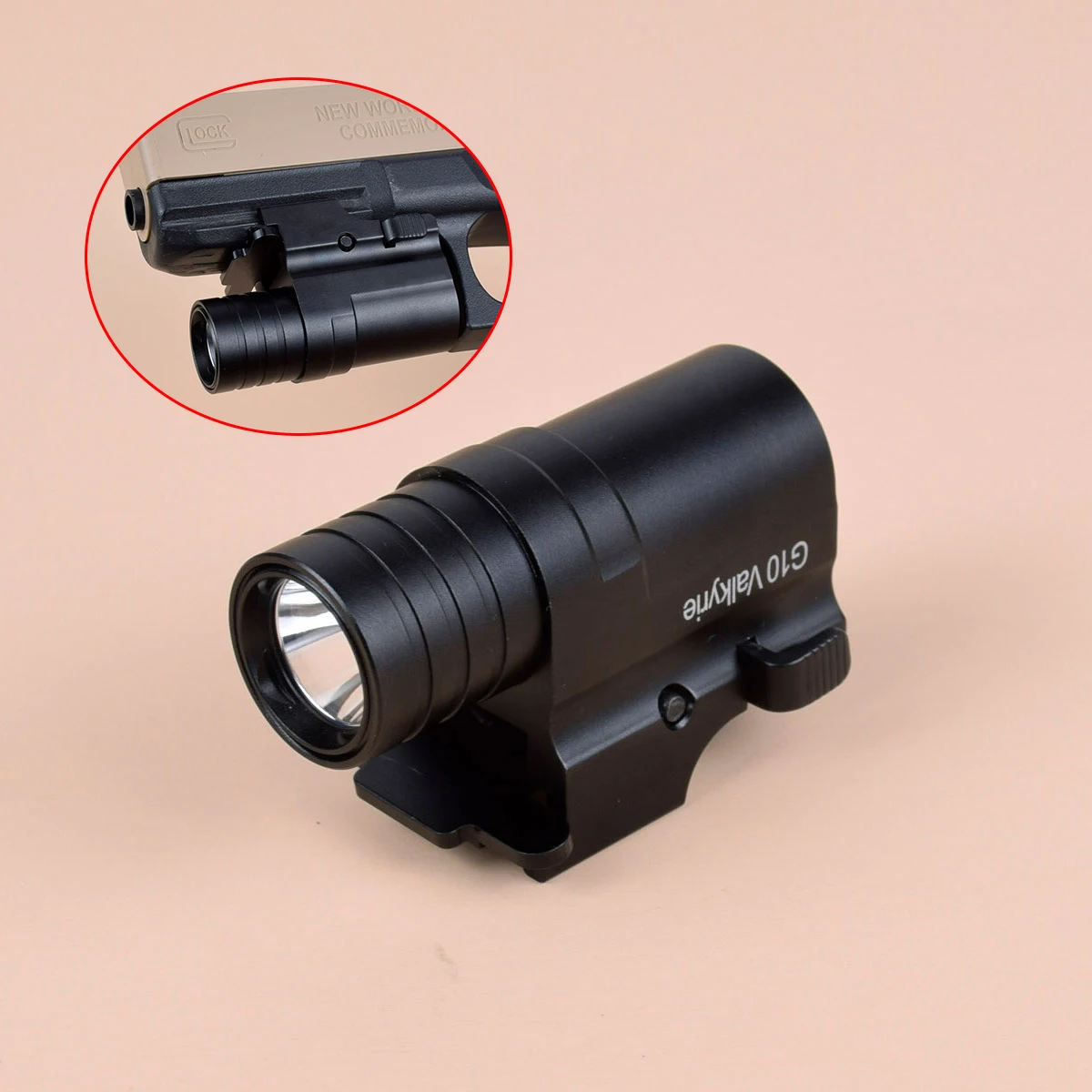 Metal G10 Fullsize Pistol Gun Light 210 Lumen Weapon Rail Mounted Quick Release For GLOCK 17 18C 19 Strobe Lanterna Torch
Metal G10 Fullsize Pistol Gun Light 210 Lumen Weapon Rail Mounted Quick Release For GLOCK 17 18C 19 Strobe Lanterna Torch