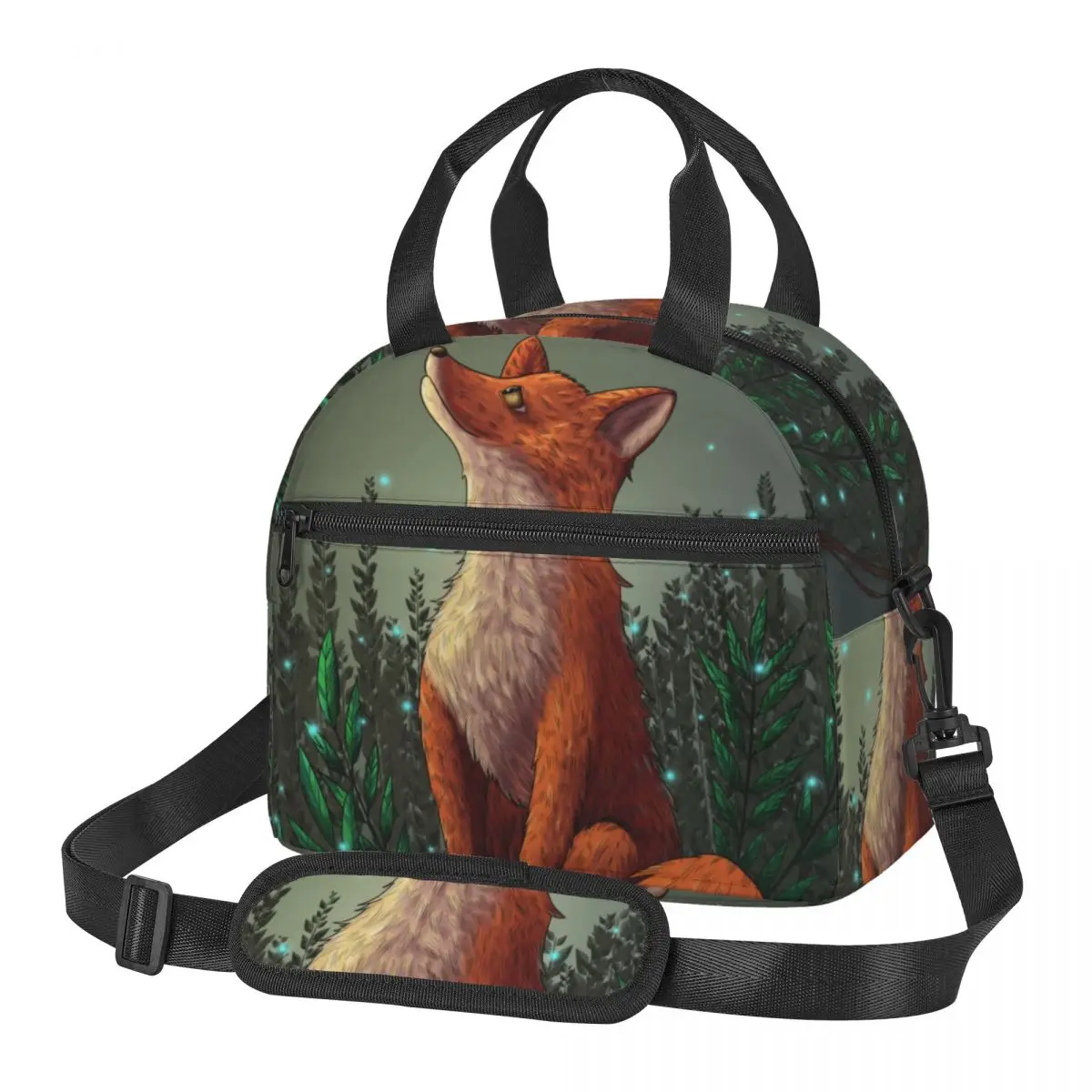 Portable Insulated Thermal Bento Lunch Box Fox With Plant Frame Picnic Storage Bag Pouch Lunch Bag
Portable Insulated Thermal Bento Lunch Box Fox With Plant Frame Picnic Storage Bag Pouch Lunch Bag