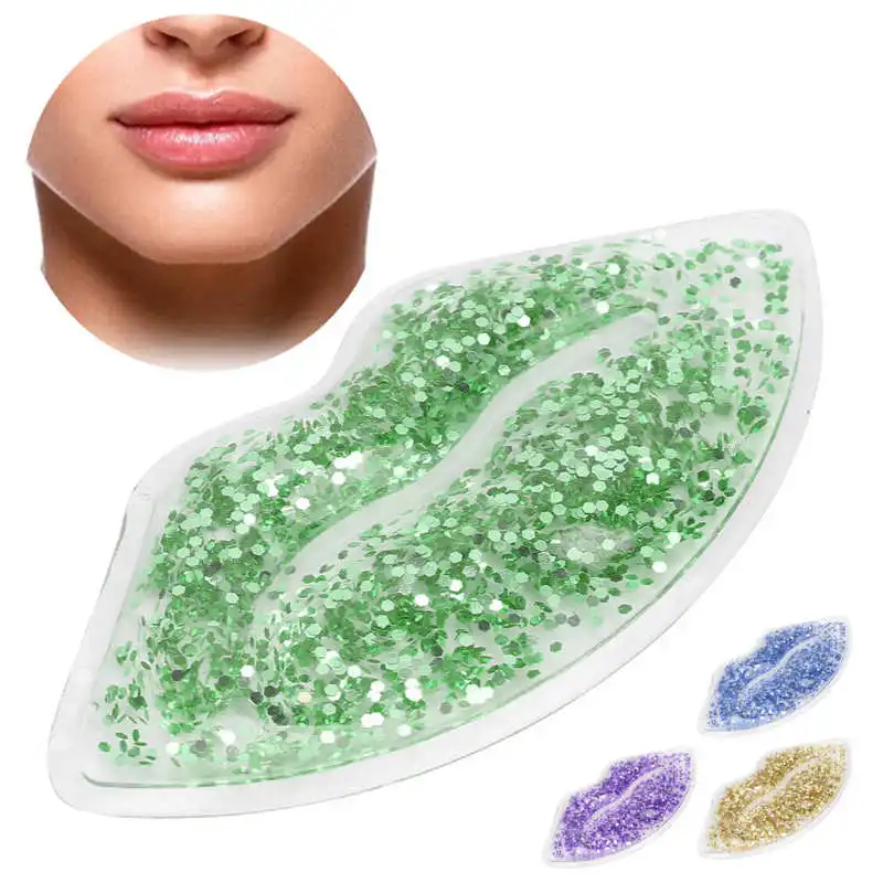 Hot Cold Compress Lips Ice Pack Glitter Sequins Cooling Therapy Lip Gel Pack for Reduce Swelling Lips Care Tools Supply 5 Colors
Hot Cold Compress Lips Ice Pack Glitter Sequins Cooling Therapy Lip Gel Pack for Reduce Swelling Lips Care Tools Supply 5 Colors