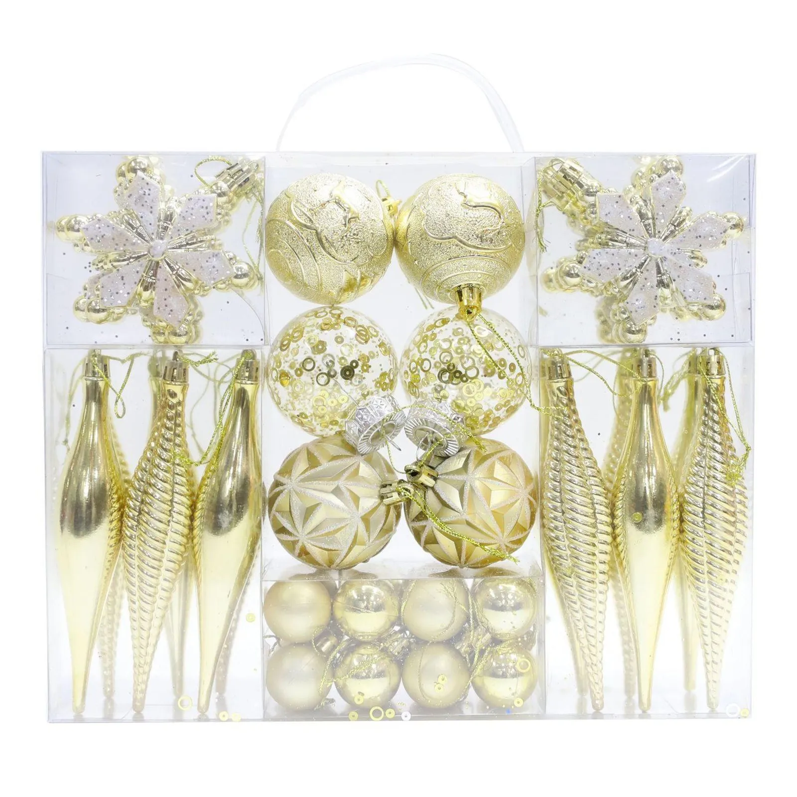 Brand New Christmas Balls 40PCS Christmas Ball Decorations Shaped Electroplated Plastic Balls Party Decorations
Brand New Christmas Balls 40PCS Christmas Ball Decorations Shaped Electroplated Plastic Balls Party Decorations