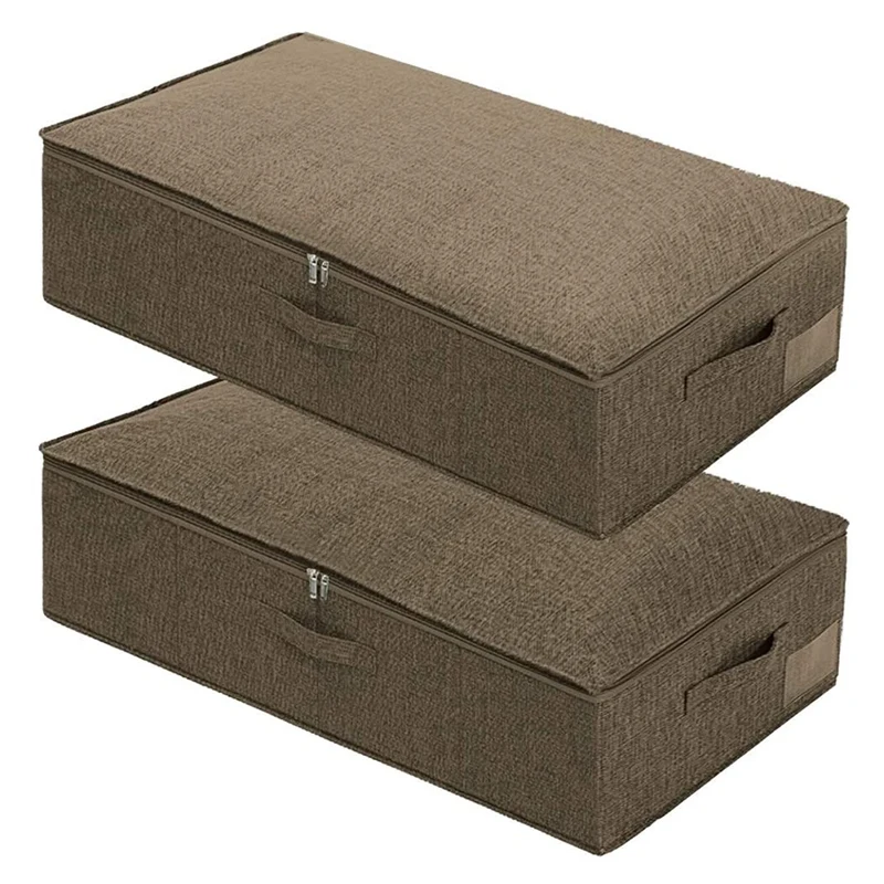 Promotion! 2 PCS Clothing Storage Bag With Handles,Large-Capacity Foldable Under Bed Storage Box,For Blankets,Pillows,Quilts
Promotion! 2 PCS Clothing Storage Bag With Handles,Large-Capacity Foldable Under Bed Storage Box,For Blankets,Pillows,Quilts