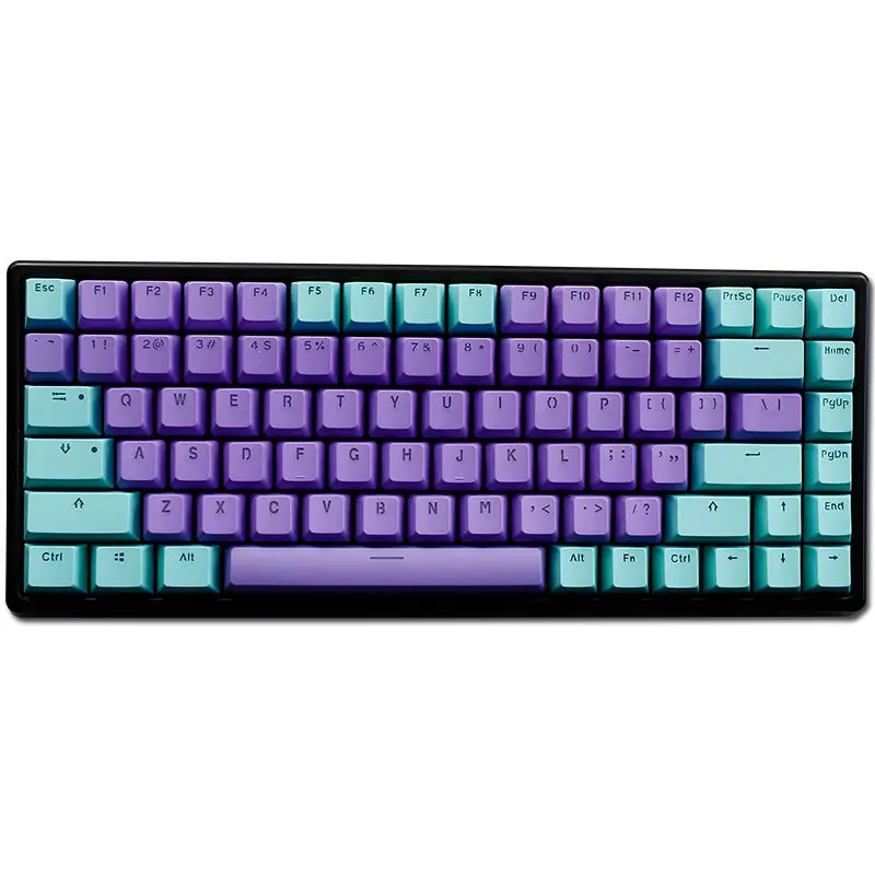 WKL 84 Keycaps PBT Double Shot Backlit Keycaps Sets OEM Profile ANSI Layout for MX Mechanical Keyboard Purple Love
WKL 84 Keycaps PBT Double Shot Backlit Keycaps Sets OEM Profile ANSI Layout for MX Mechanical Keyboard Purple Love