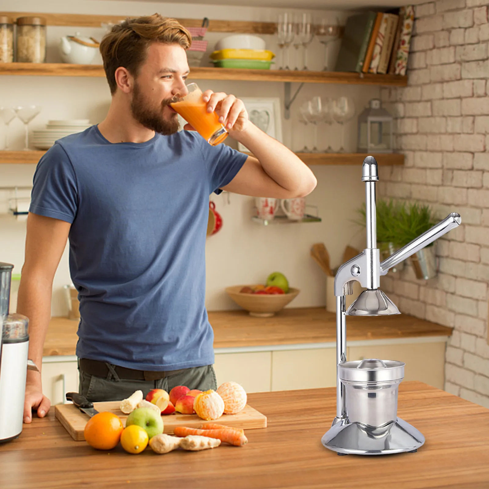 Сверхмощная ручная соковыжималка JuicerHeavy, коммерческая ручная соковыжималка для апельсинов, соковыжималка для лимона, соковыжималка для ла...
Сверхмощная ручная соковыжималка JuicerHeavy, коммерческая ручная соковыжималка для апельсинов, соковыжималка для лимона, соковыжималка для ла...