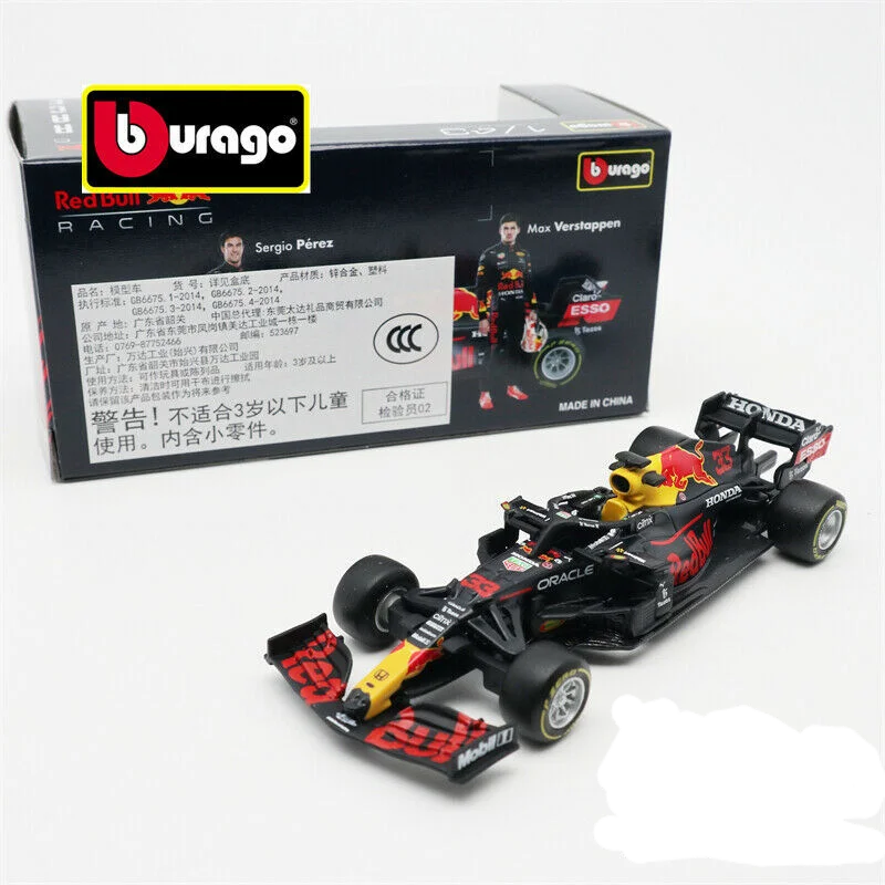 Модель гоночного автомобиля #33 BBURAGO 1:43 2021 RB16B Max, Новый в коробке 
Модель гоночного автомобиля #33 BBURAGO 1:43 2021 RB16B Max, Новый в коробке