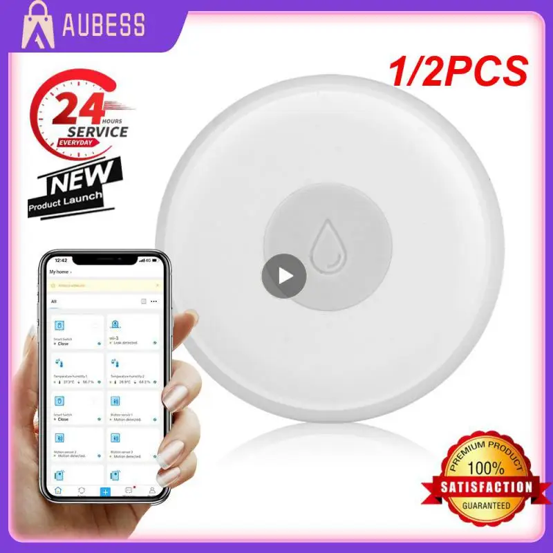 1/2PCS Home Water Leakage Alarm Independent Water Leak Sensor Detector Flood Alert Security Alarm System Required
1/2PCS Home Water Leakage Alarm Independent Water Leak Sensor Detector Flood Alert Security Alarm System Required