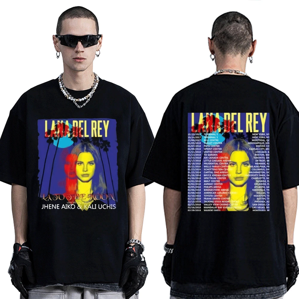 Singer Lana Del Rey Music Music Album Print T Shirt for Men Women Vintage Hip Hop Oversized T-shirts Streetwear Casual Tee Shirt
Singer Lana Del Rey Music Music Album Print T Shirt for Men Women Vintage Hip Hop Oversized T-shirts Streetwear Casual Tee Shirt