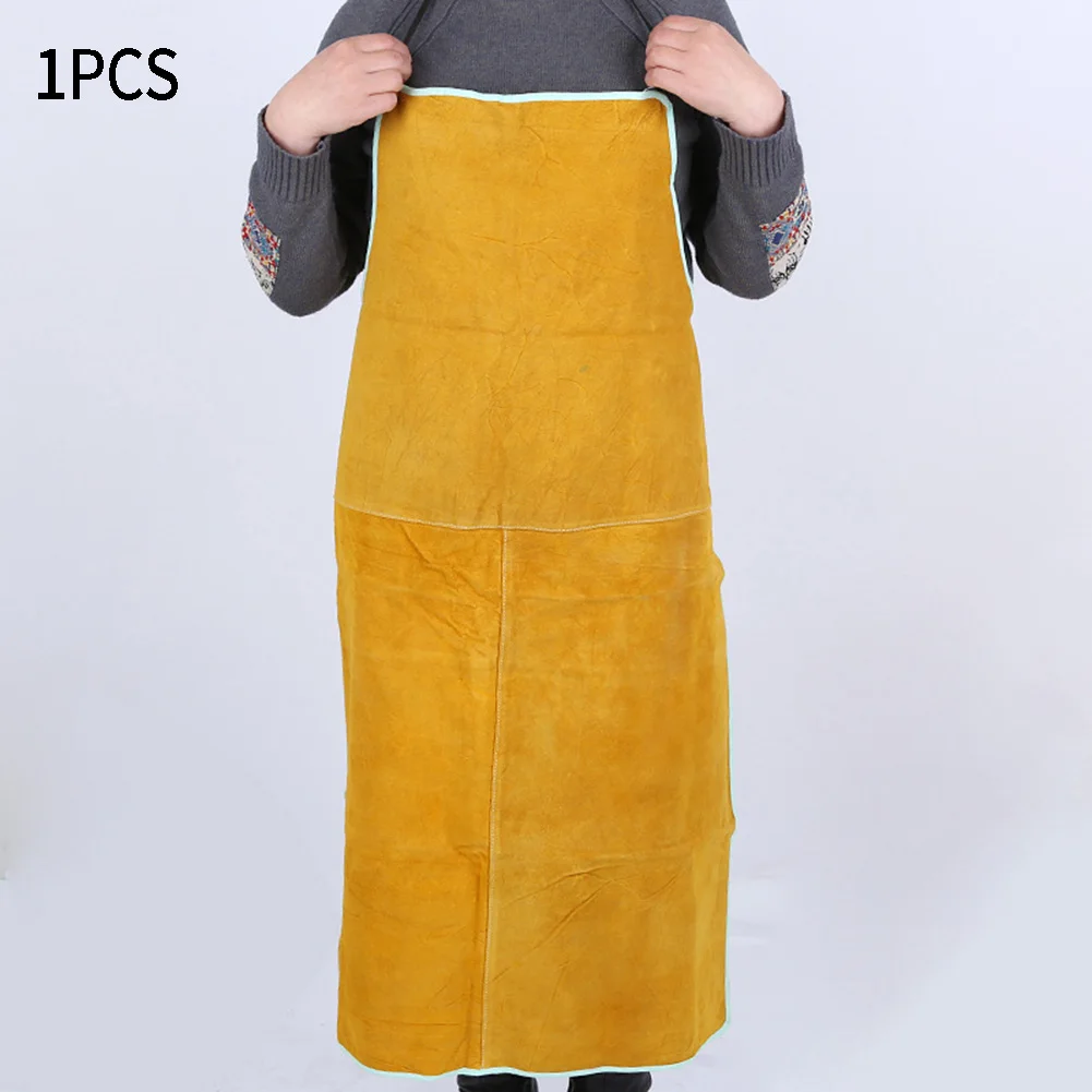 1PCS Cow Leather Seal Welding Apron 67*100cm Yellow Thermal Protection Anti-scalding Fire Resistance Apron Anti-welding Parts
1PCS Cow Leather Seal Welding Apron 67*100cm Yellow Thermal Protection Anti-scalding Fire Resistance Apron Anti-welding Parts