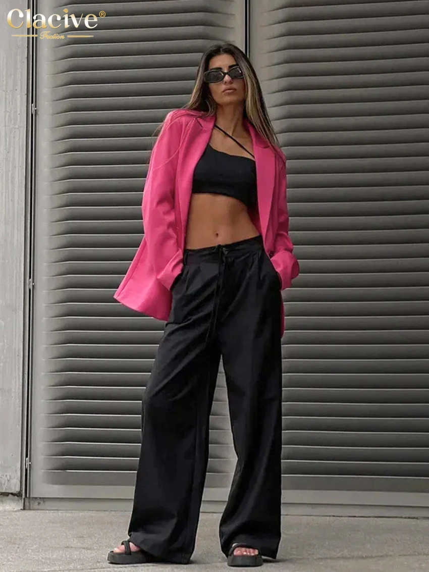 Осенние свободные черные брюки Clacive, женские модные прямые брюки на шнуровке с высокой талией, уличная одежда, повседневные брюки, женская о...
Осенние свободные черные брюки Clacive, женские модные прямые брюки на шнуровке с высокой талией, уличная одежда, повседневные брюки, женская о...