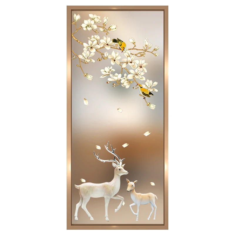 Art glass screen partition simple and modern entrance living room bedroom room entrance frosted light transmission technology
Art glass screen partition simple and modern entrance living room bedroom room entrance frosted light transmission technology