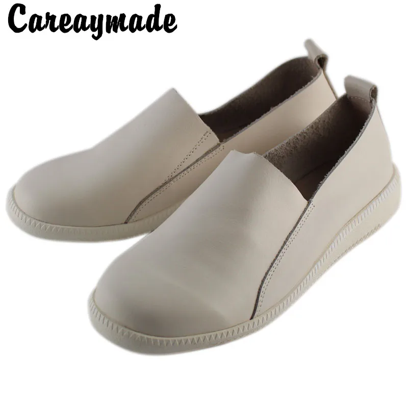 Careaymade-Handmade 100% genuine Leather women's shoes New white shoes comfortable casual single shoes Driving shoes Four season
Careaymade-Handmade 100% genuine Leather women's shoes New white shoes comfortable casual single shoes Driving shoes Four season