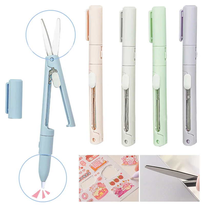 Multipurpose Folding Scissors Utility Knife Art Knife Hand Account Ceramic Pen Knife School Stationery 2 In 1 Paper Knife
Multipurpose Folding Scissors Utility Knife Art Knife Hand Account Ceramic Pen Knife School Stationery 2 In 1 Paper Knife