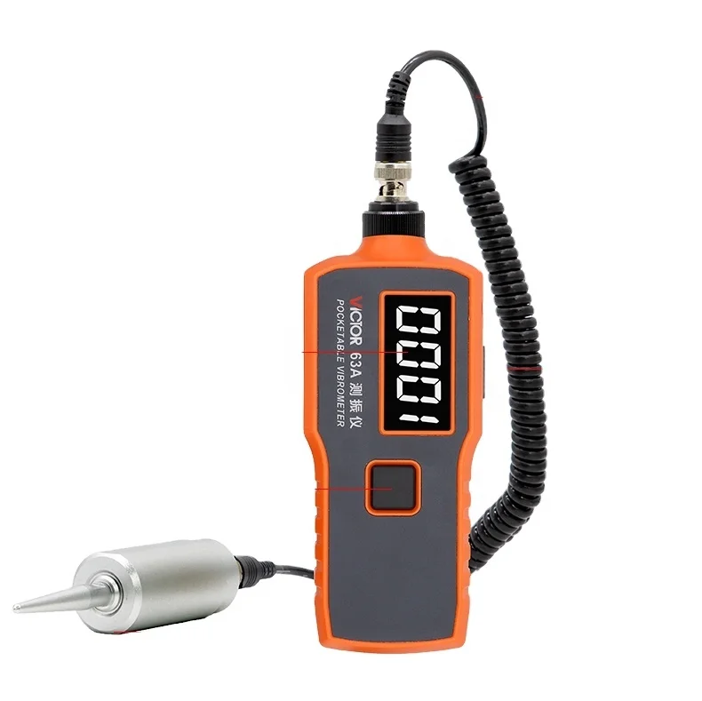 VICTOR 63A High Quality Digital Display Portable Vibration Testing Equipment Multifunction Environment Meters
VICTOR 63A High Quality Digital Display Portable Vibration Testing Equipment Multifunction Environment Meters