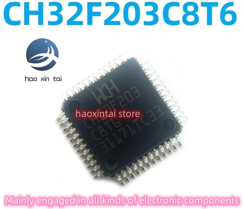 20pcs spot shot new original CH32F203C8T6 LQFP48 in place of STM32F103C8T6
20pcs spot shot new original CH32F203C8T6 LQFP48 in place of STM32F103C8T6