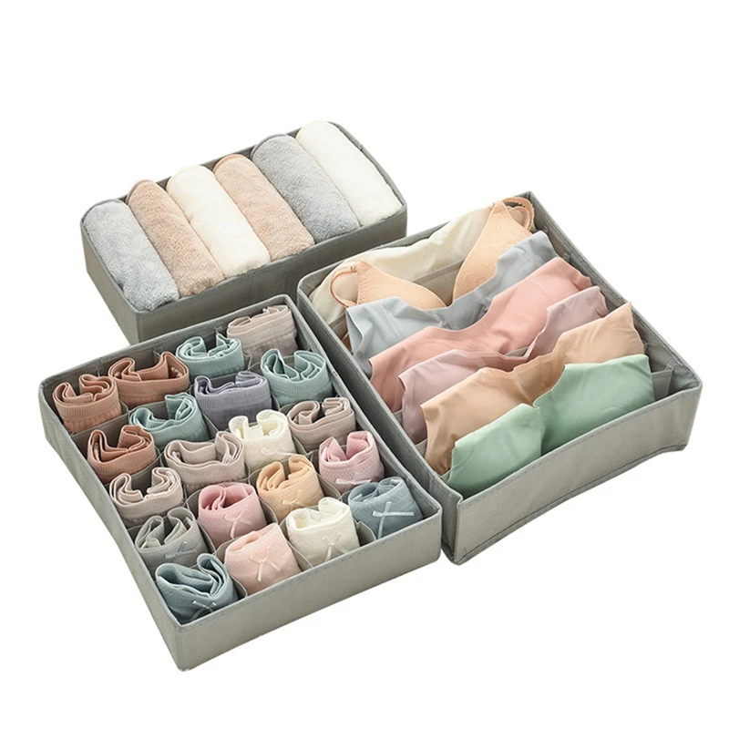 Drawer Underwear Organizer Divider Fabric Foldable Dresser Storage Basket Organizers And Storage Bins For Lingerie
Drawer Underwear Organizer Divider Fabric Foldable Dresser Storage Basket Organizers And Storage Bins For Lingerie