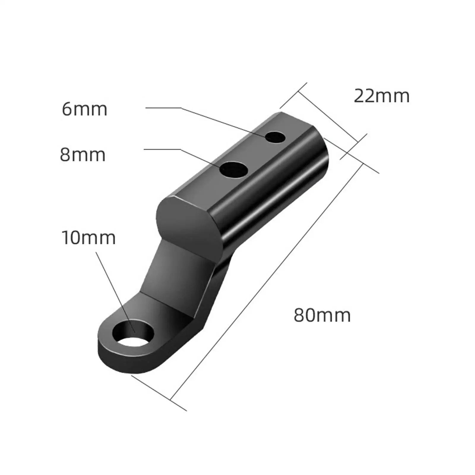 Motorcycle Rear View Mirror Mount Extension Post Good Performance Exquisite Workmanship 3inch Long Accessory Multifunctional
Motorcycle Rear View Mirror Mount Extension Post Good Performance Exquisite Workmanship 3inch Long Accessory Multifunctional