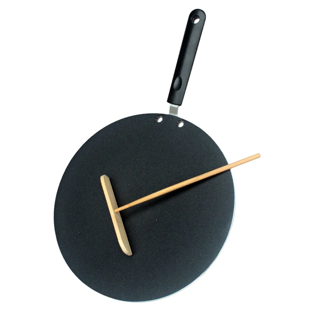 1 set of Crepe Frying Pan Aluminum Alloy Frying Pan Kitchen Skillet Pan 
1 set of Crepe Frying Pan Aluminum Alloy Frying Pan Kitchen Skillet Pan