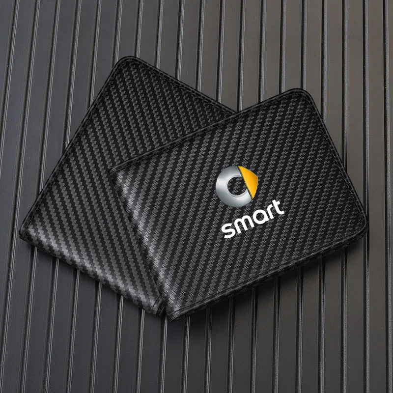 Carbon Fiber Car Bag Driver License Bag ID Card Holder for SMART 451 450 453 Fortwo Forfour Car Accessories
Carbon Fiber Car Bag Driver License Bag ID Card Holder for SMART 451 450 453 Fortwo Forfour Car Accessories