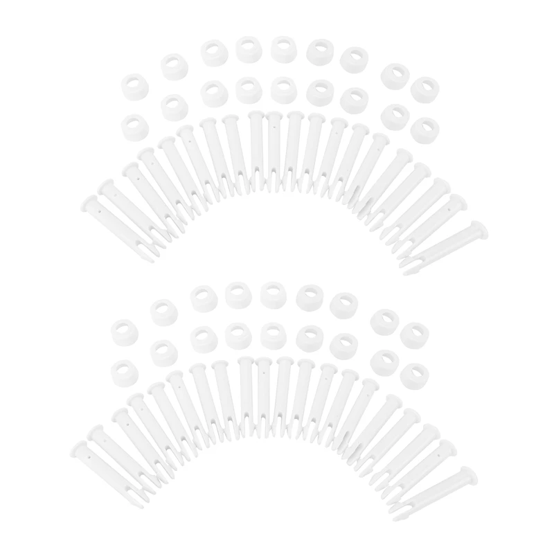 40Pcs ABS Pool Joint Pins, 6Cm/2.36In Cap Set Seals For Intex Swimming Pool Replacement Parts 28270-28273
40Pcs ABS Pool Joint Pins, 6Cm/2.36In Cap Set Seals For Intex Swimming Pool Replacement Parts 28270-28273