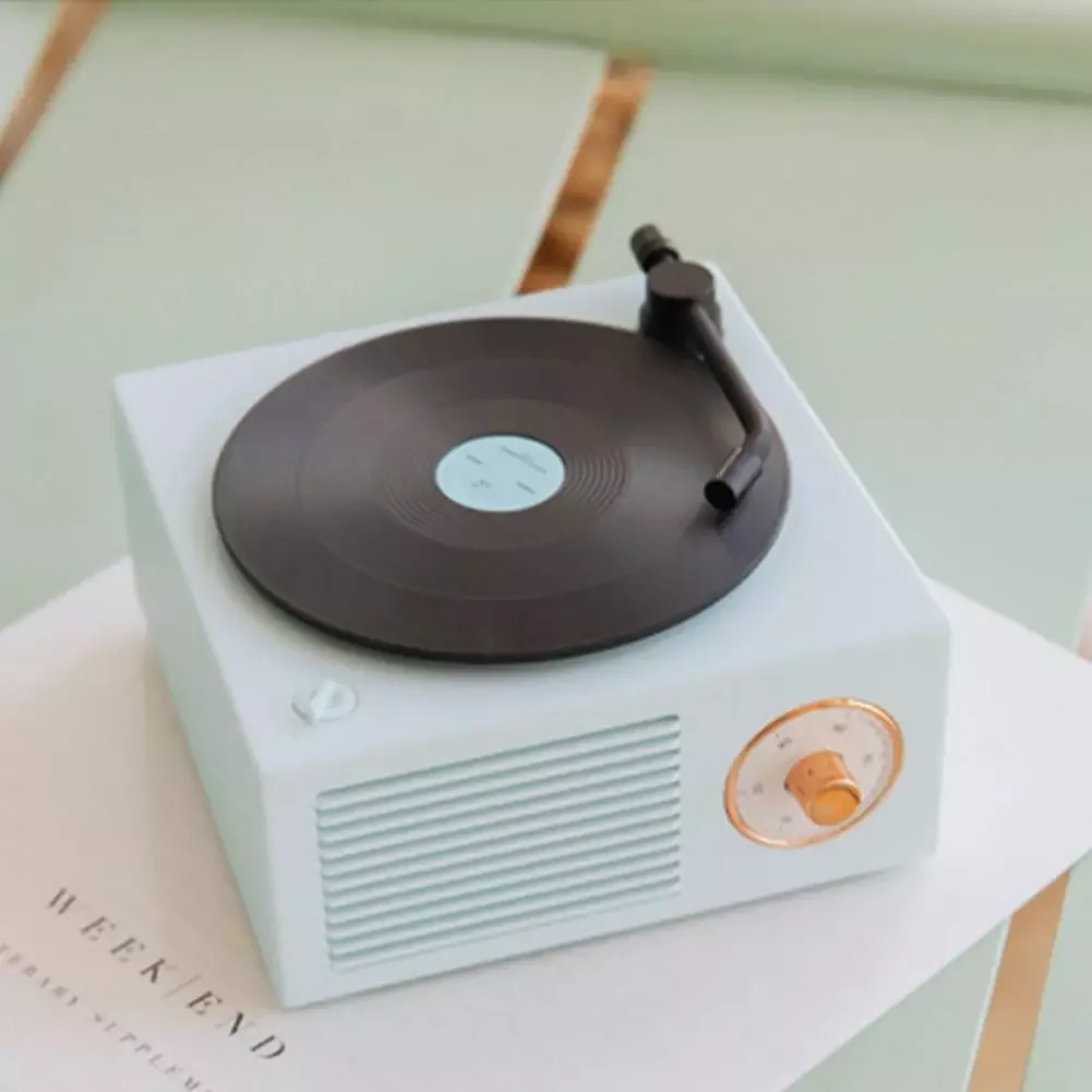 Retro Nostalgic Outdoor USB Charging Loudspeaker Record Player Shape Speaker Wireless Home Subwoofer Music Portable
Retro Nostalgic Outdoor USB Charging Loudspeaker Record Player Shape Speaker Wireless Home Subwoofer Music Portable
