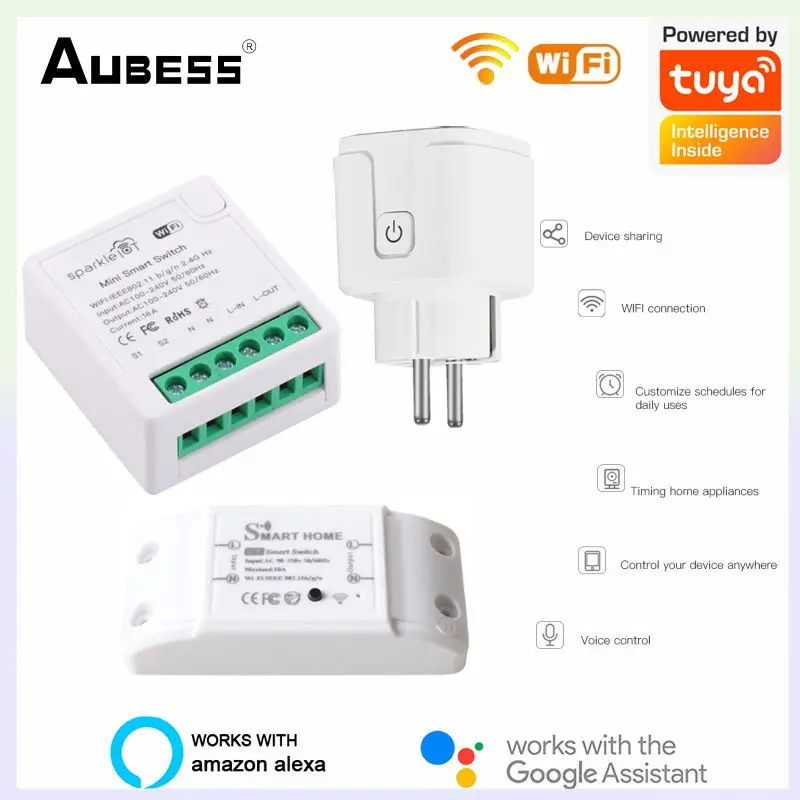 HomeKit 16/10A WiFi Smart Switch Module DIY 2 Way Control Breaker Wireless Remote Control Smart Plug Socket Support Alexa Google
HomeKit 16/10A WiFi Smart Switch Module DIY 2 Way Control Breaker Wireless Remote Control Smart Plug Socket Support Alexa Google