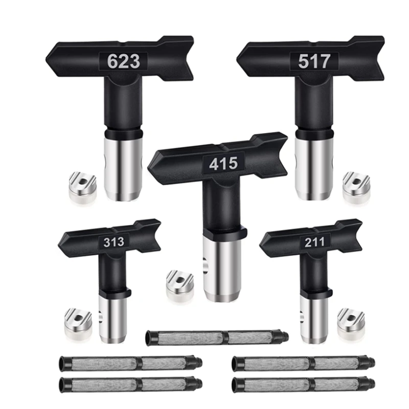 Promotion! Spray Tips, Reversible Spray Tip Airless With Sprayer Contractor Filter Sprayer Nozzles For Airless Paint Spray Machi
Promotion! Spray Tips, Reversible Spray Tip Airless With Sprayer Contractor Filter Sprayer Nozzles For Airless Paint Spray Machi