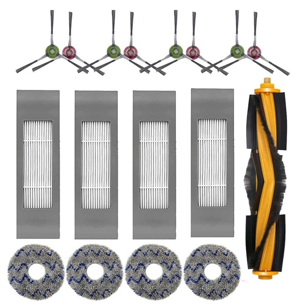 17Pcs Main Side Brush Filter Mop Cloth For Ecovacs Deebot T10 Turbo Robot Vacuum Cleaner Home Cleaning Parts Replacement
17Pcs Main Side Brush Filter Mop Cloth For Ecovacs Deebot T10 Turbo Robot Vacuum Cleaner Home Cleaning Parts Replacement