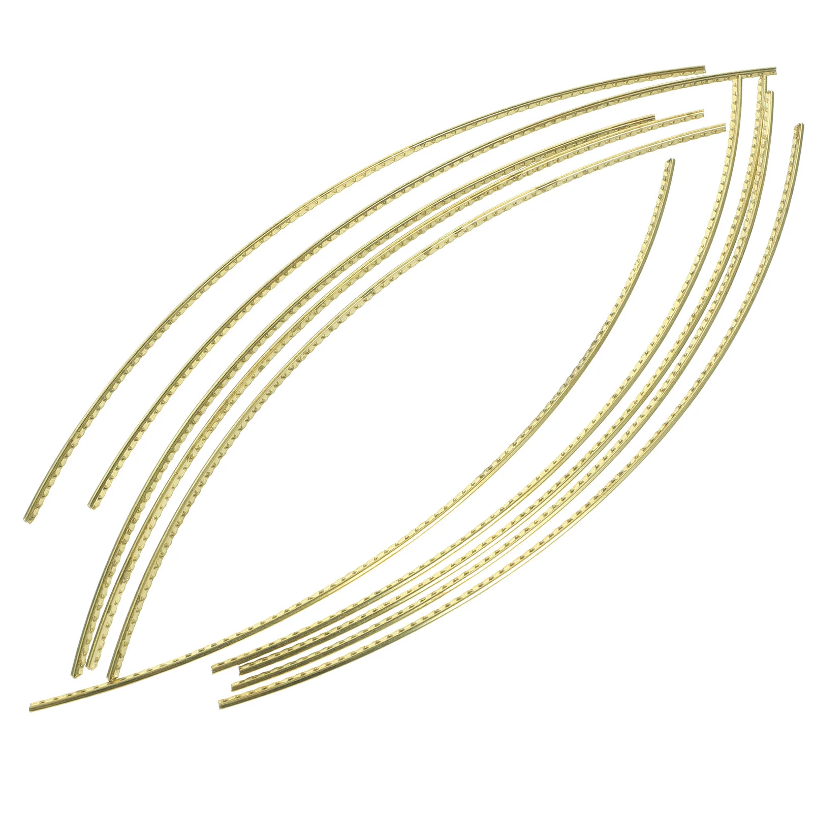10 Pcs Guitar Fret Wire Folk Tools Classic Wires Brass Electric Replacement Parts
10 Pcs Guitar Fret Wire Folk Tools Classic Wires Brass Electric Replacement Parts