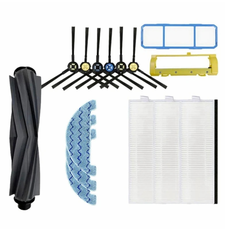 HEPA Filter Main Side Brush Mops For Ilife A7 A9S / DEXP LF800 Genio Deluxe 500 Cleaning Vacuum Cleaner
HEPA Filter Main Side Brush Mops For Ilife A7 A9S / DEXP LF800 Genio Deluxe 500 Cleaning Vacuum Cleaner